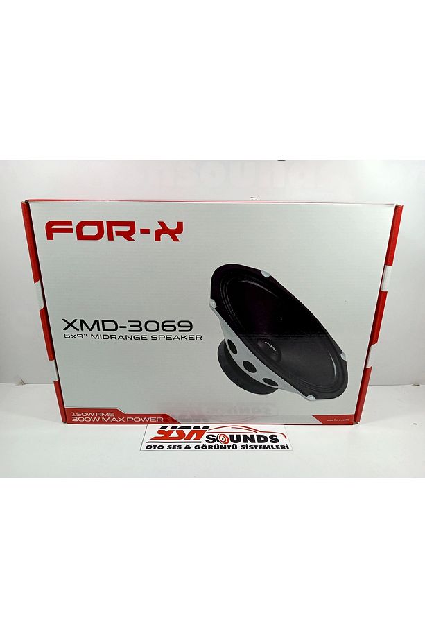 Oval Midrange – For-x 300w 150Rms Midrange Hoparlör – For-x XMD-3069 Prof Midrange - 4