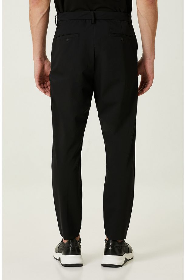 Siyah Jogger Pantolon - 3