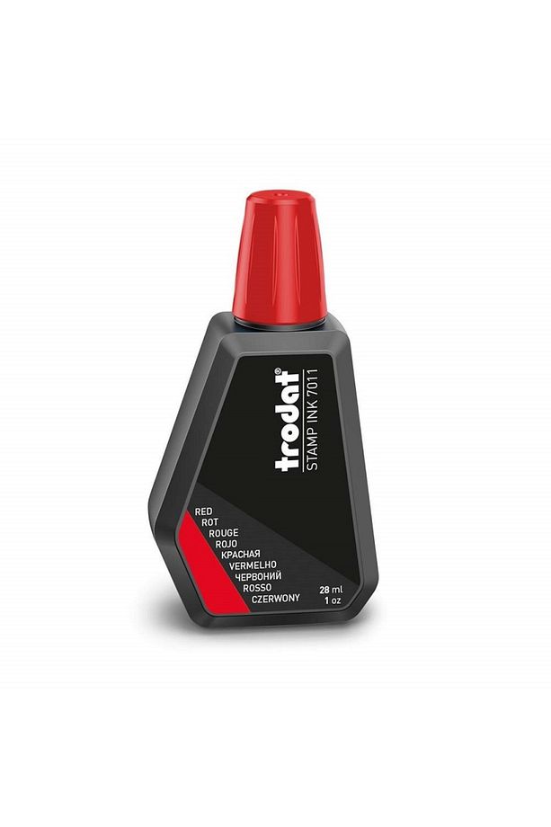 7011 Kırmızı Istampa Mürekkebi 28 ml - 1