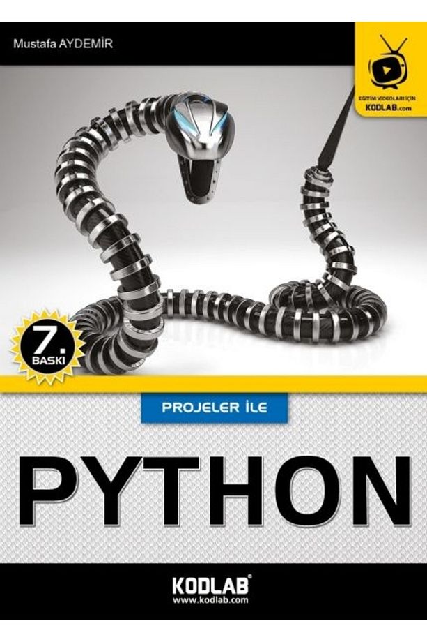YAYIN PROJELER ile PYTHON EĞİTİM KİTABI - 1