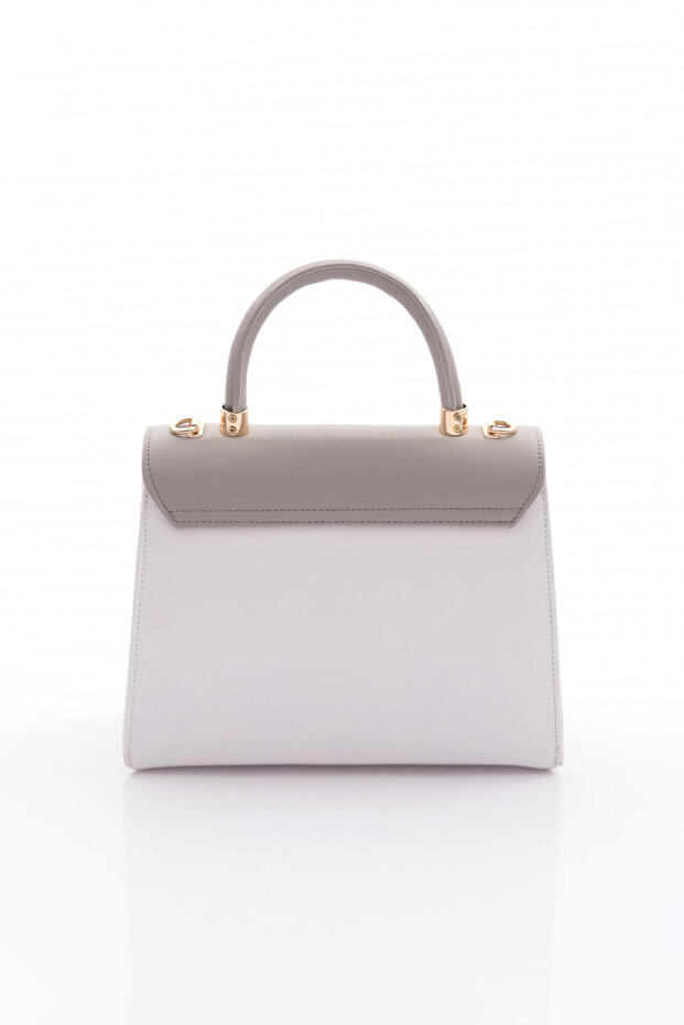 10020 Kadin Metal Aksesuarli Çanta - 3