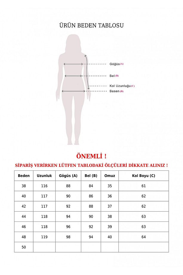 Astarlı Kemerli Trenckot -taba - 6