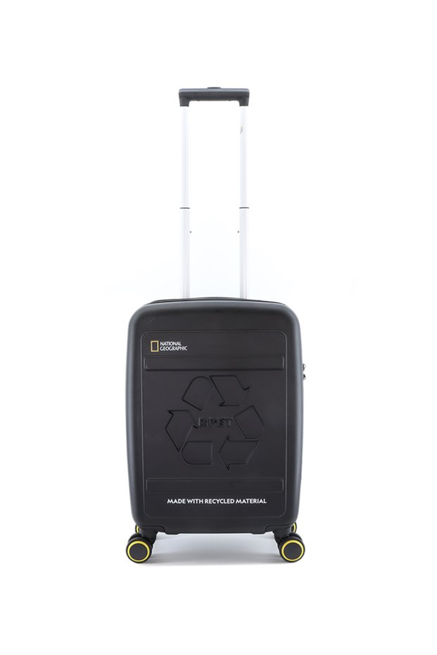 RPET Balance Luggage Trolley Carry-On Small Cabin Black