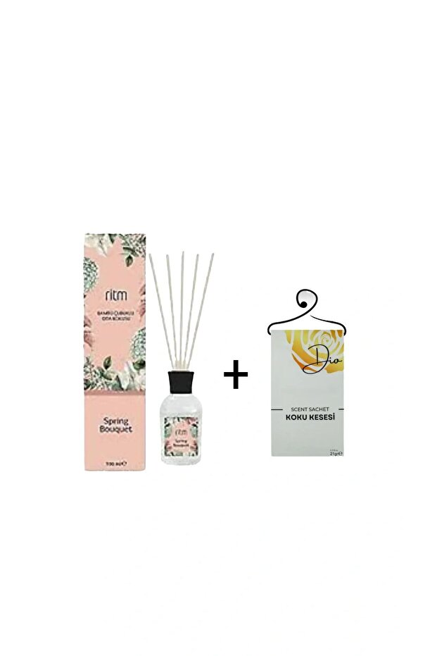 Spring Bouquet Çubuklu Oda Kokusu 100ml + Koku Kesesi - 1