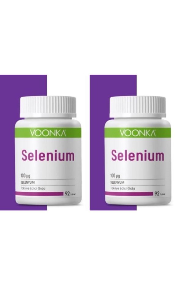 Supplement Food Containing 100 Mg Selenium 92 Tablets*2 Pieces