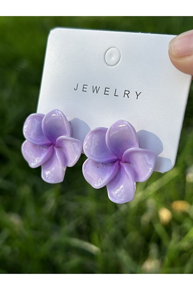 Lotus Çiçeği Küpe - 2