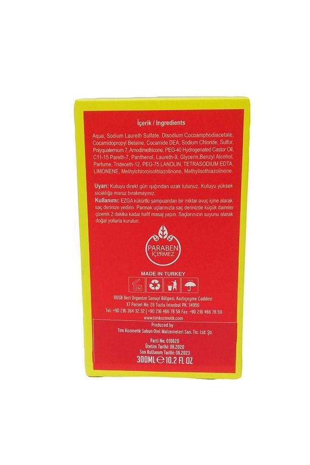 Egzema Kükürtlü Şampuan 300 Ml - 4