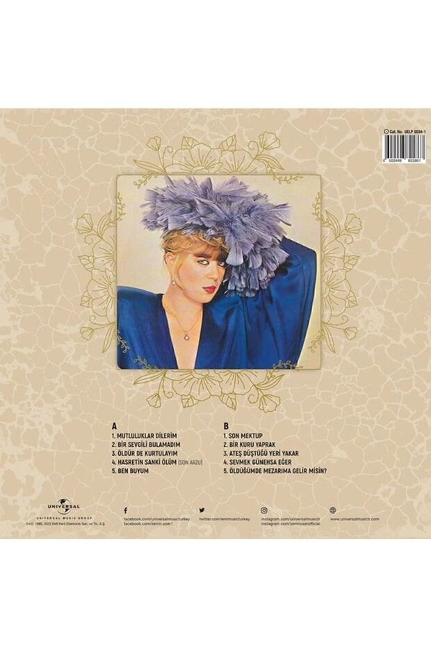 Zerrin Özer Mutluluklar Dilerim Plak - 2