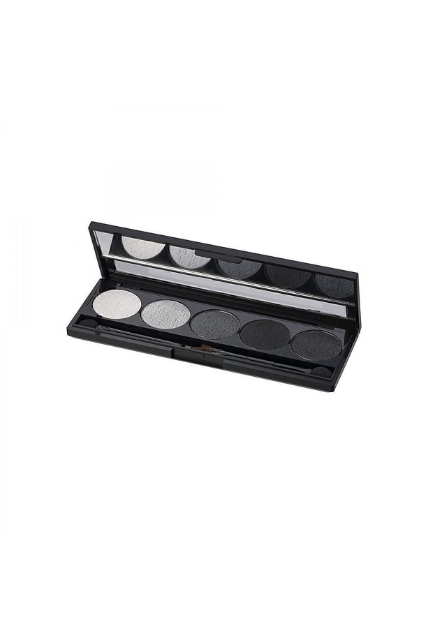 Professional Eyeshadow Mat Ve Işıltılı Toz Göz Far Paleti - 105 Back To Black - 6