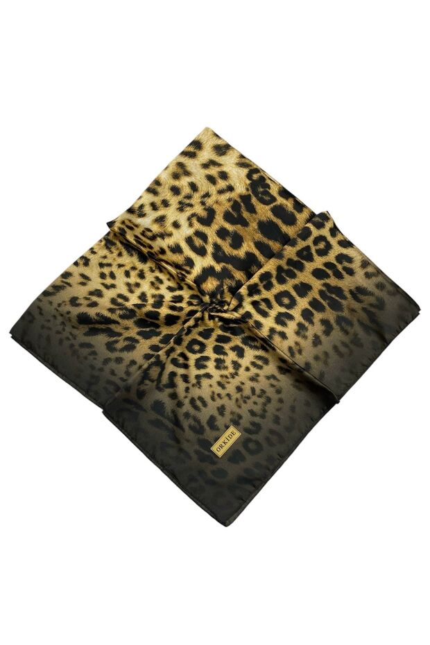 Leopar Desen Eşarp - 2