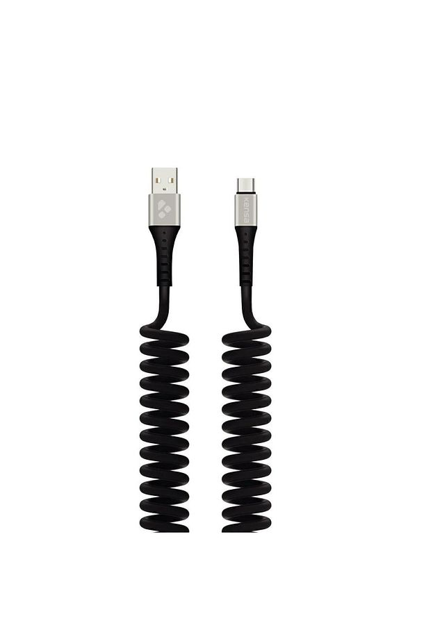 Type-c To Usb Yaylı Şarj Kablosu 3.4a 1.5mt Samsung Huawei Xiaomi Oppo Uyumlu Örme - 1