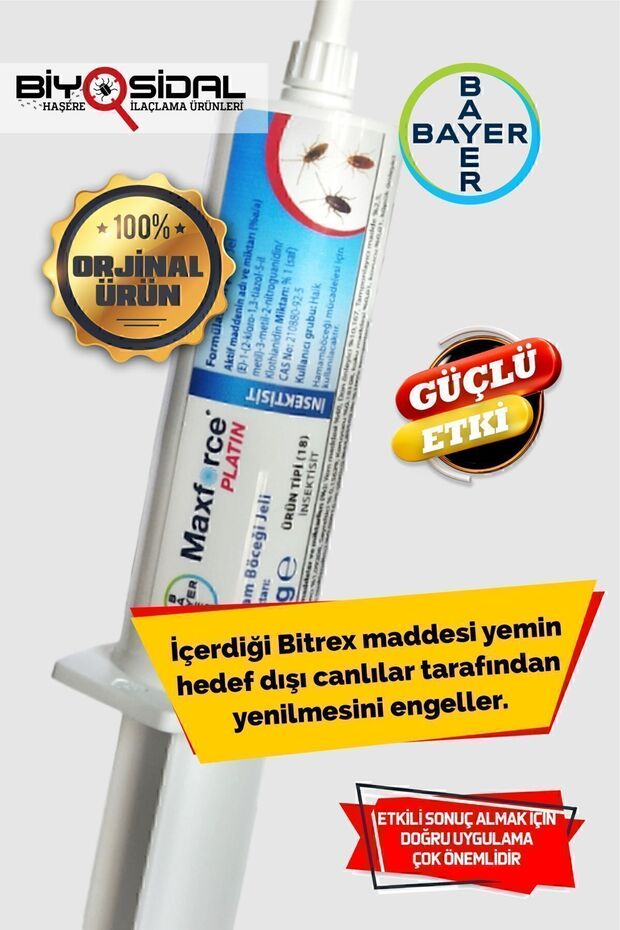 Maxforce Platin Hamamböceği Jeli 20gr ( 2027 ) - 6