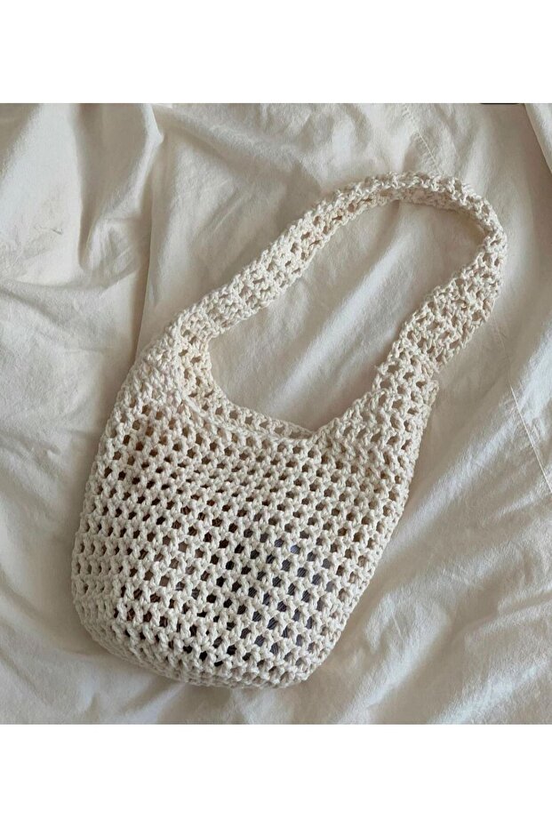 Lola Ekru Çanta - 1