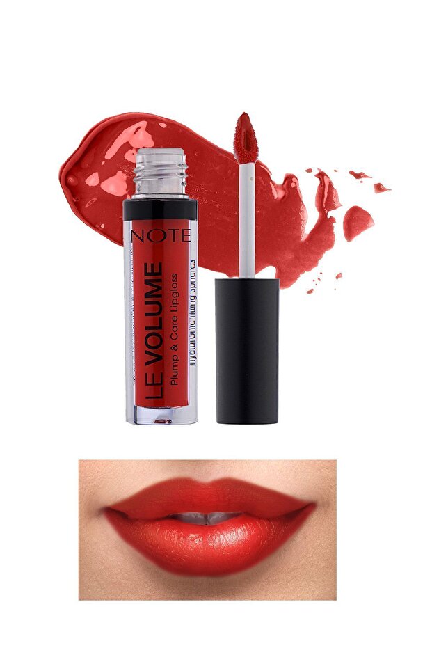 Le Volume Plump & Care Lipgloss Moisturizing Lip Gloss - 06 Hearthbreaker - Red