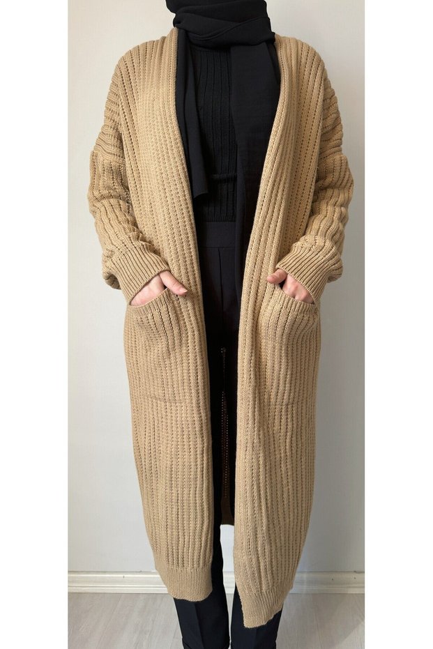 Oversize Long Knitwear Women's Cardigan, Adapt to Fashion
