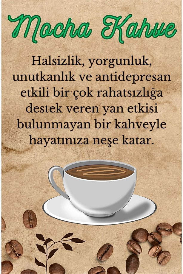 Mocha Kahve, Detoks Kahve Ginko Yaprağı Passiflora Aslanpençesi Ekstratlı - 3