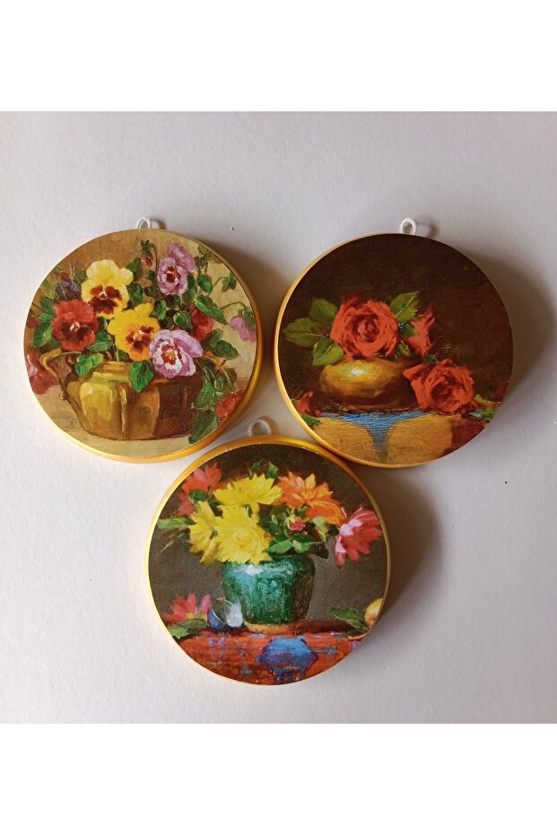 Mutfak Temalı 3 lü Duvar Süsü - 1