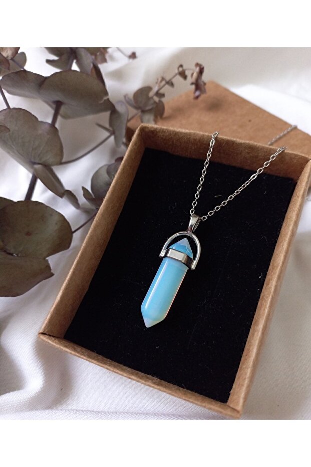 أوبال البندول قلادة - 1