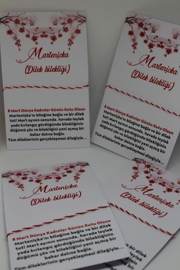 8 March International Women's Day / Marteniçka Bracelet - Wish Bracelet - Lucky Bracelet 10pcs