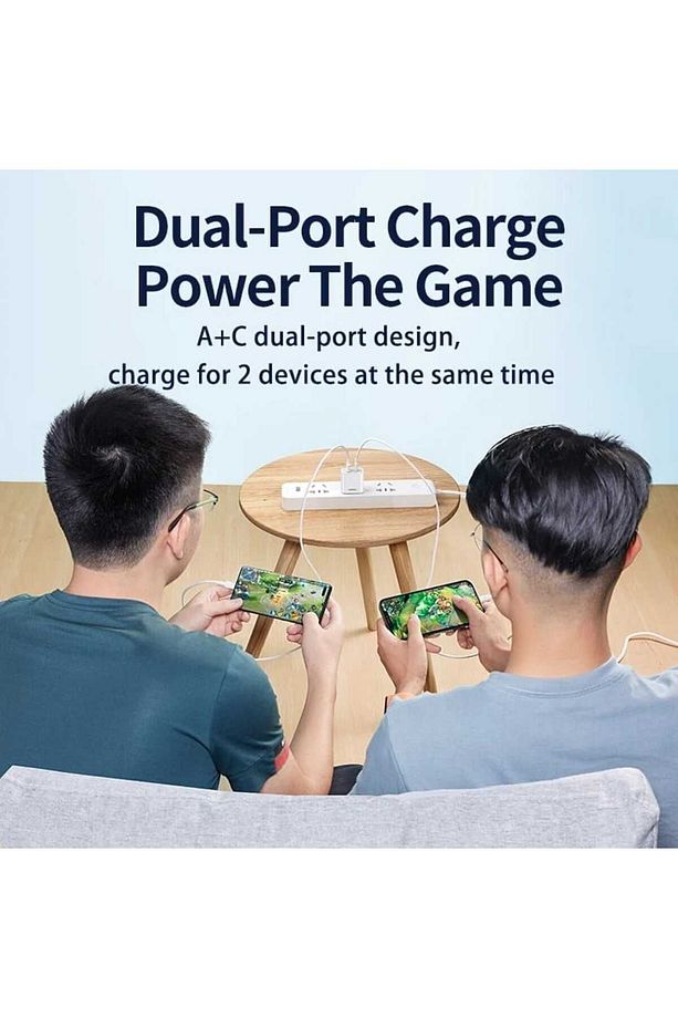 LİGHTİNG ŞARJ CİHAZI YENİ NESİL 50 W USB VE TYPC-E ÇIKIŞLI ULTRA GÜÇLÜ - 4