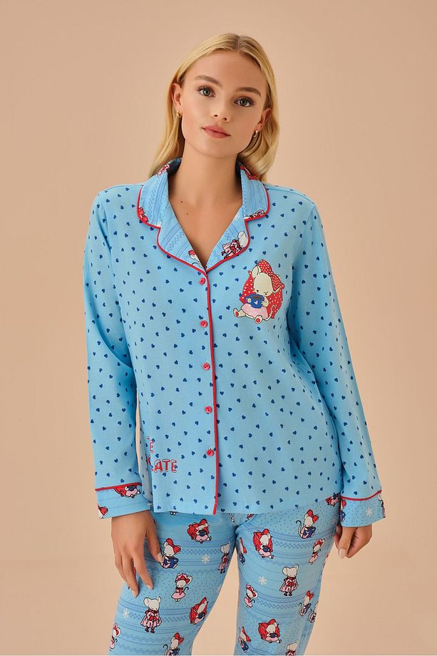 Lulusu Maskülen Pijama Takımı - 3