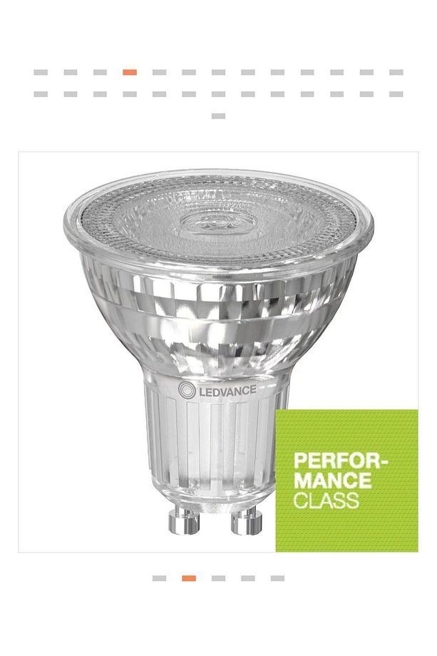 4.5w=50w Eşdeğer Dimlenebilir Gu10 3000Kelvin Açık Sarı Parathom F Enerji 350 Lümen Spot Ampul - 7