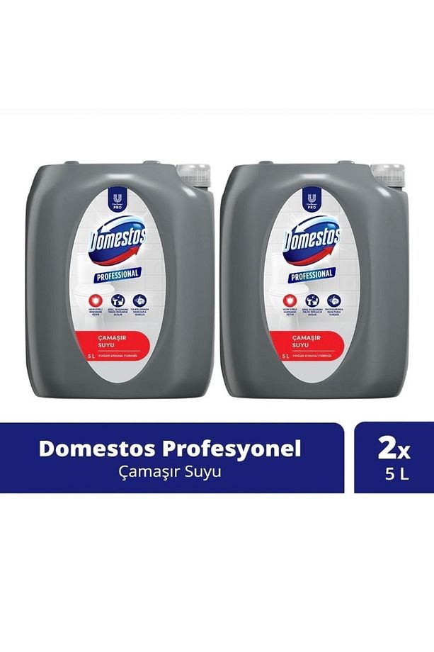 Yoğun kıvamlı çamaşır suyu 2’li 5+5=10 lt - 1
