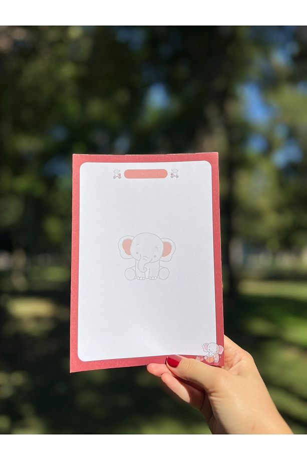 Fil Desenli 2'li Set (A4-A5) Notepad - Not Defteri - Bloknot - 7