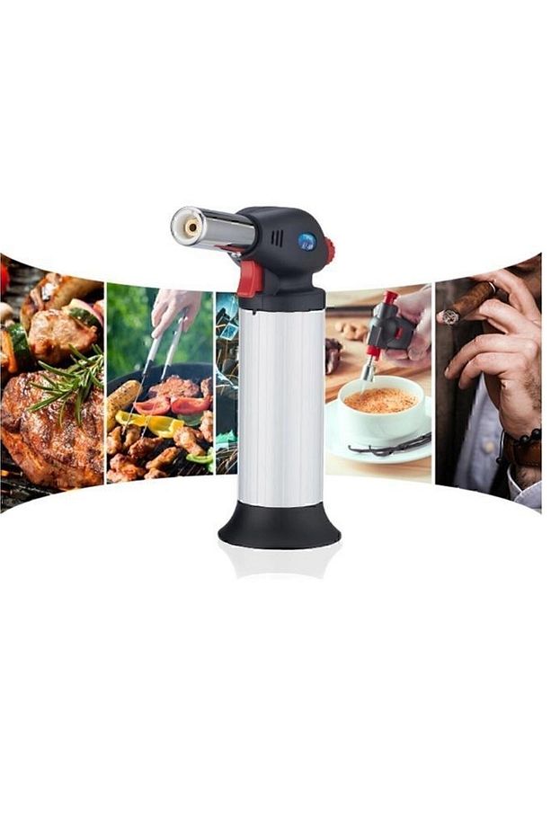 Main Shop 1 Adet Torch Pürmüz Yüksek Alevli Çakmak Pürmüs Torch Kafalı Büyük Boy M-2034 - 5