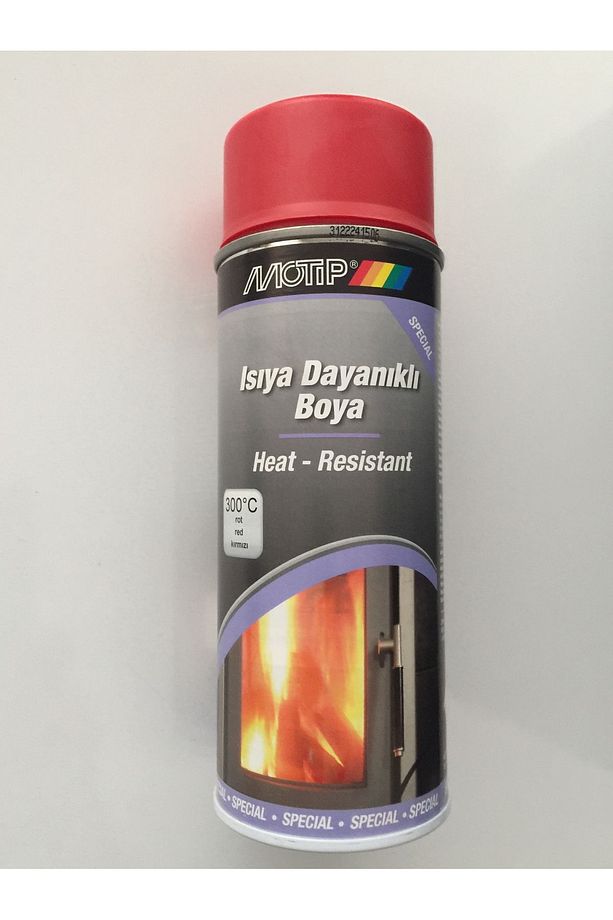 690°C Isıya Dayanıklı Kırmızı Boya 400 ML. Made In Germany - 1