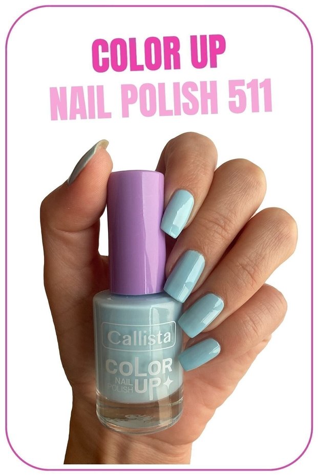 Color up Nail Polish Nail Polish 511 on Cloud Nine - Blue