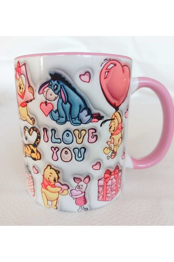 Winnie The Pooh 3d Tasarım Kupa - 2