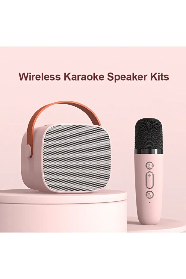 Karaoke Bluetooth Speaker Hoparlör Mikrofonlu - 5