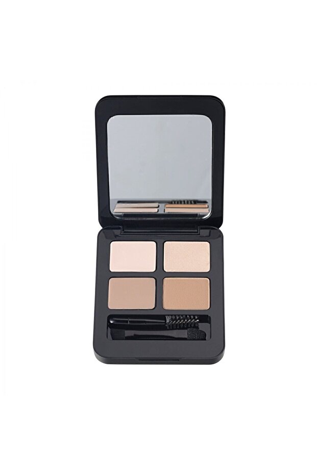 Total Look Brow Kit Kaş Şekillendirme Kiti - 01 Fair - Açık - 1