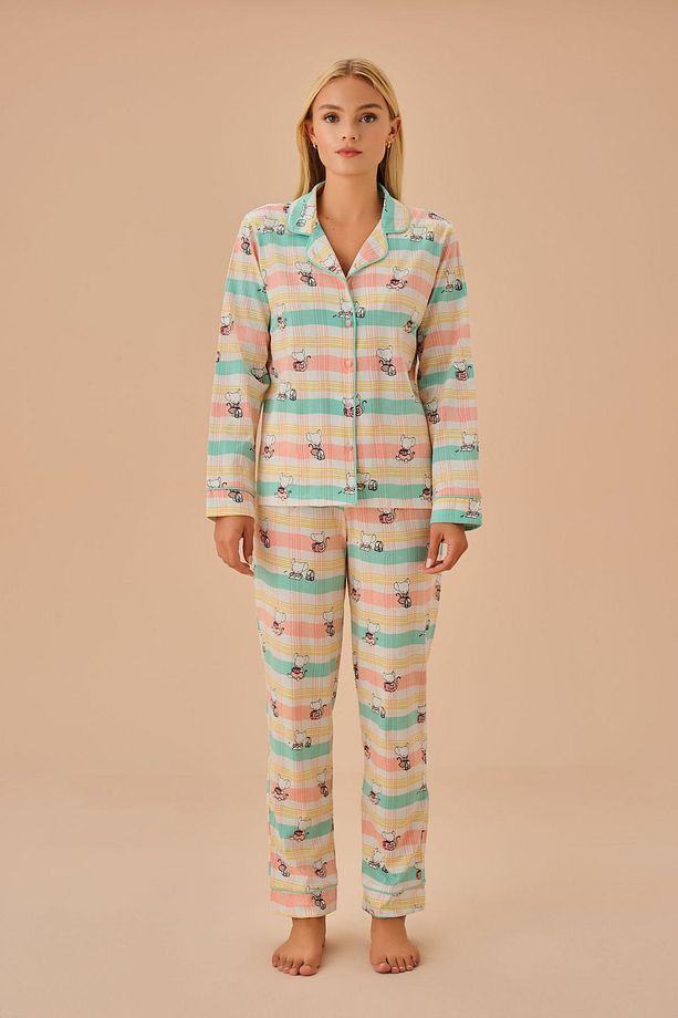 Lulusu Maskülen Pijama Takımı - 1