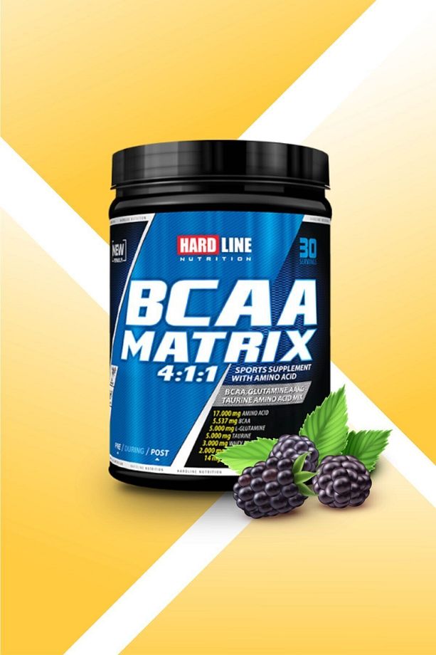 Bcaa Matrix 4.1.1 Böğürtlen Aromalı 630 Gr - 1
