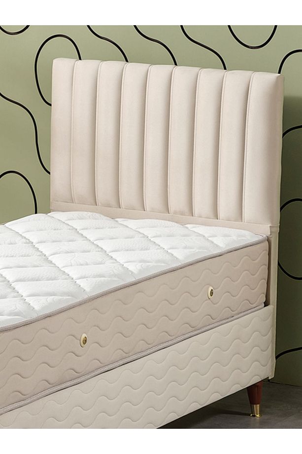 Ezgi Tek Kişilik 3Lü Set Yatak+Baza+Başlık - 4