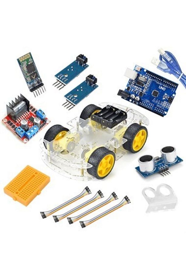 Arduino Süper Combo 4wd Araç Seti Bluetooth - 2