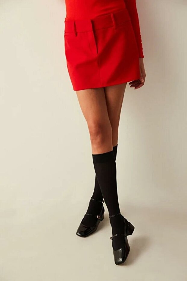 Micro 40 Opak Pantolon Çorap - 1