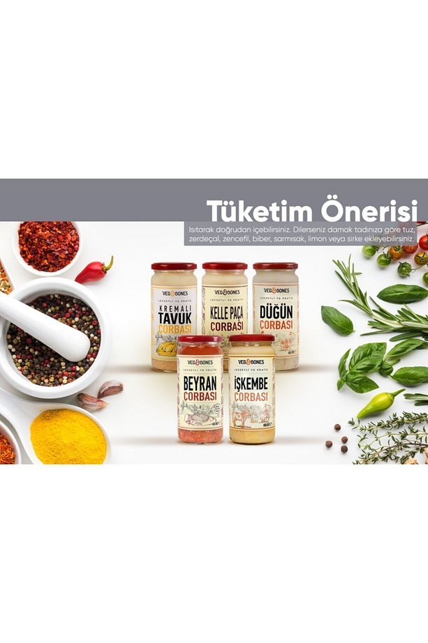 3 Işkembe Ve 3 Kelle Paça Çorbası Avantajlı Paket 6 Adet - 4