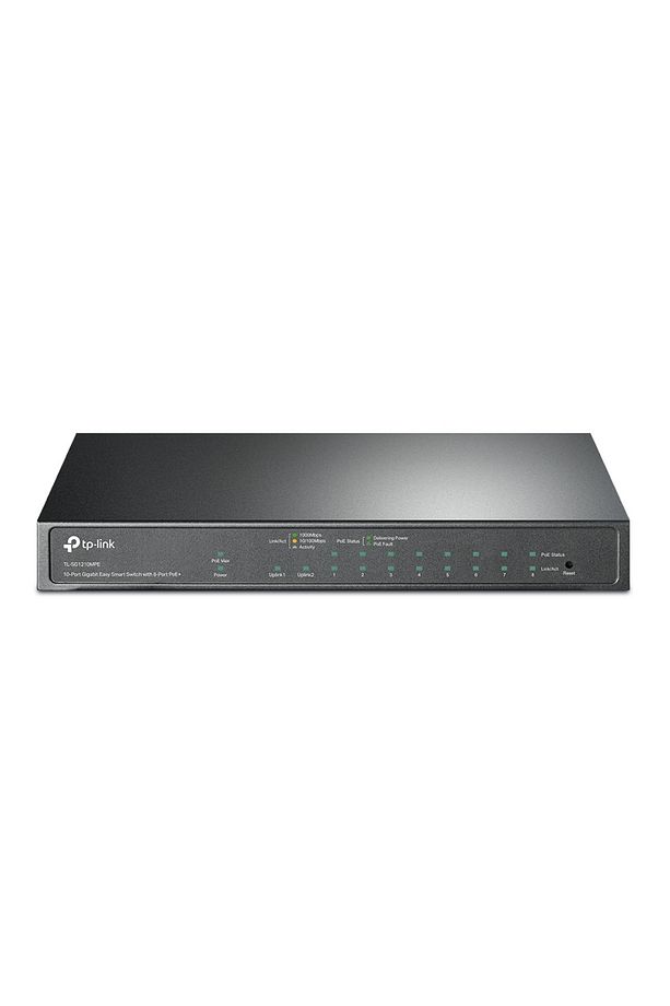 TL-SG1210MPE 10 PORT 10/100/1000 8 PORT POE+ 1xSFP EASY SMART DESKTOP SWITCH - 1