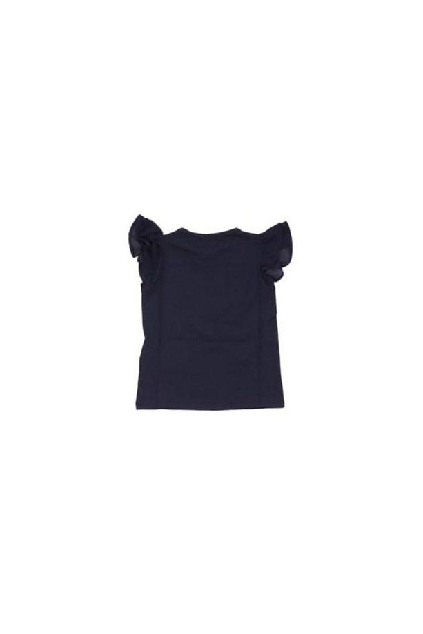 SS T-SHIRT W/CHIFFON - 2