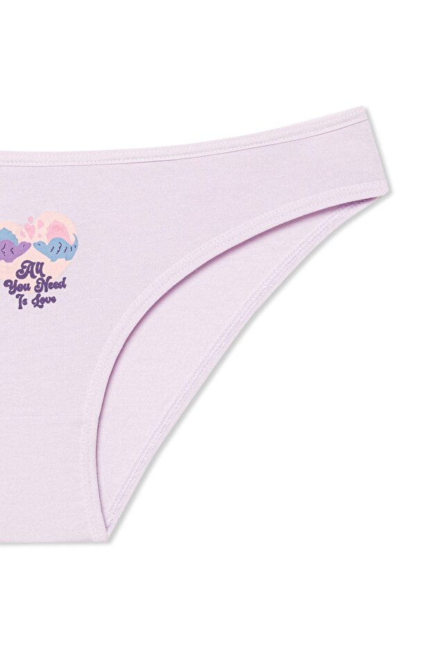 Pamuklu Basic Kadın Külot 3'lü Paket - 5