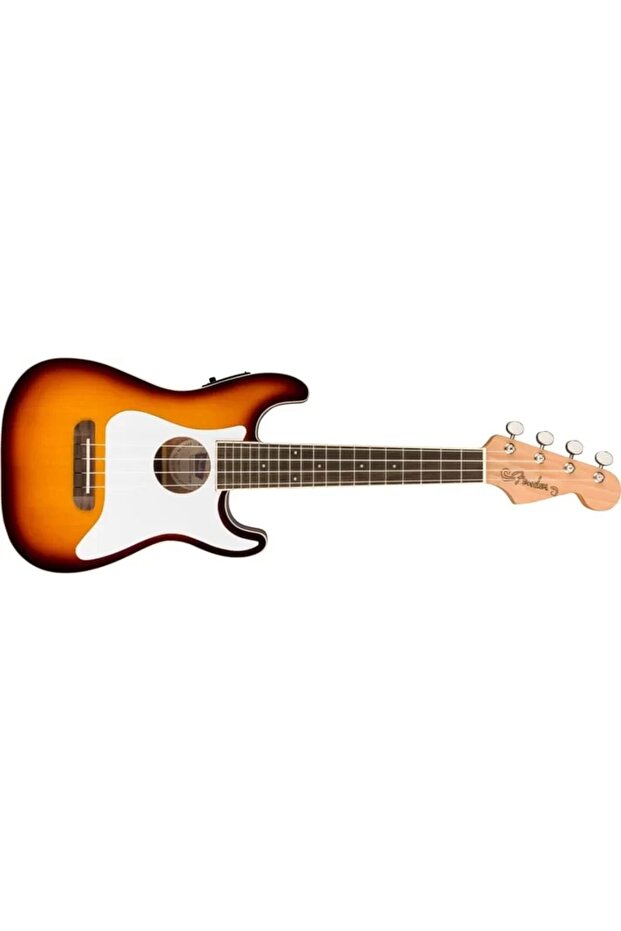 Fullerton Strat Sunburst Elektro Ukulele - 1
