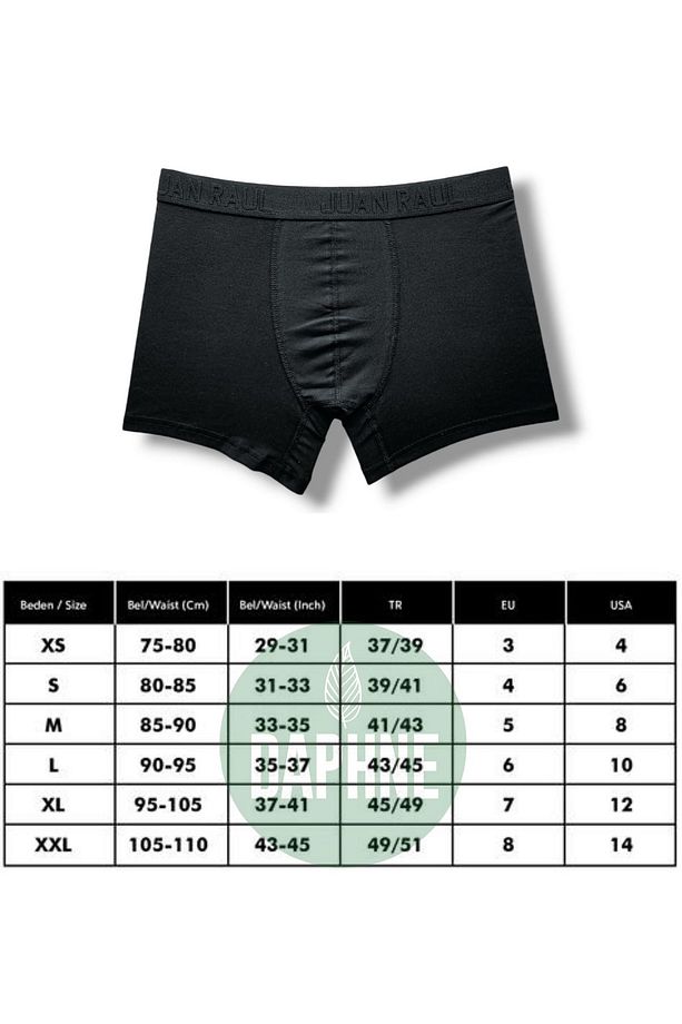 Erkek Boxer papyon Külot Comfort Flex Yumuşak ve Nefes Alabilir Pamuklu Coton İç Çamaşırı Baksır - 7