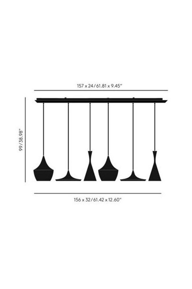 Minimal Sarkıt Avize 6l - 2