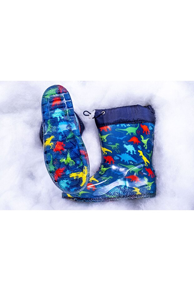 Çocuk Çizme Kürklü Yağmur Ve Kar Botu - 4