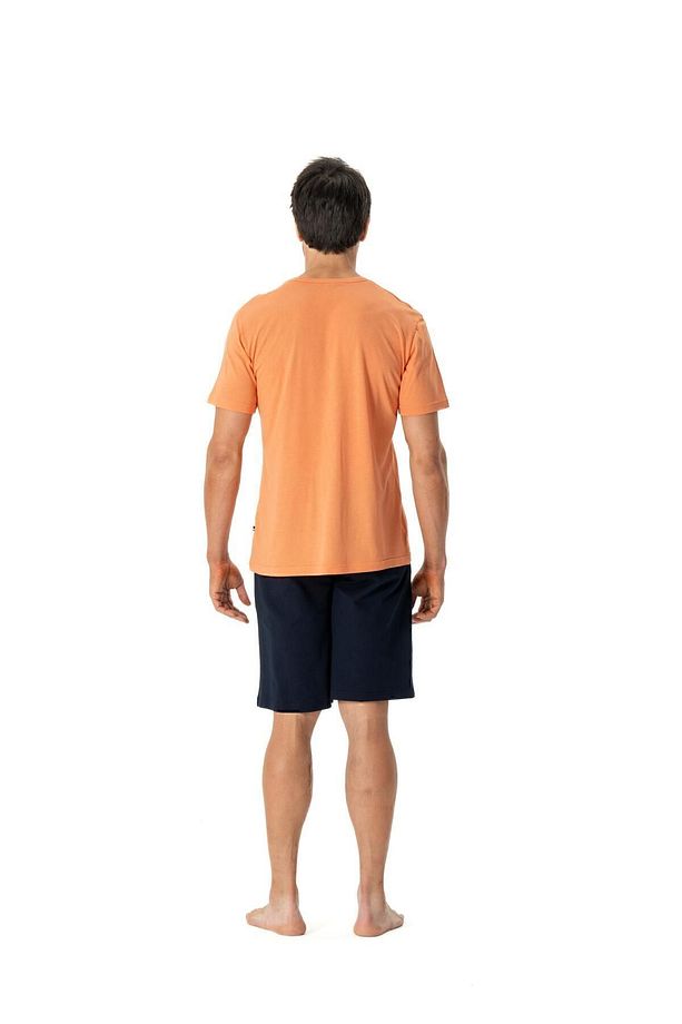 U.S. Polo Assn. Erkek Turuncu Yuvarlak Yaka Şort Takımı 02Y.K1.M.8KE7.X.R7. - 3