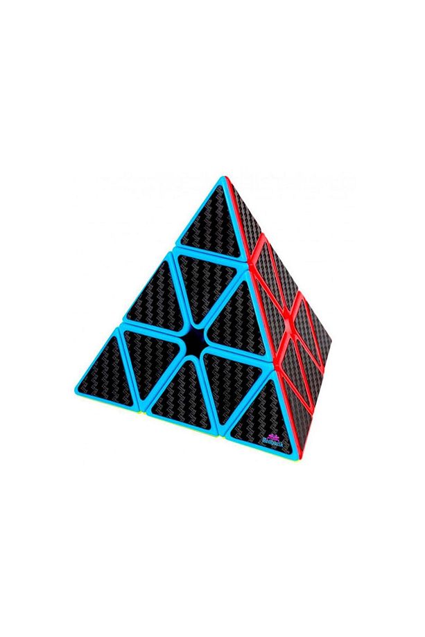Moyu Meilong Pyraminx Karbon Fiber Zeka Küpü Akıl Küpü Küp Speed Cube - 2