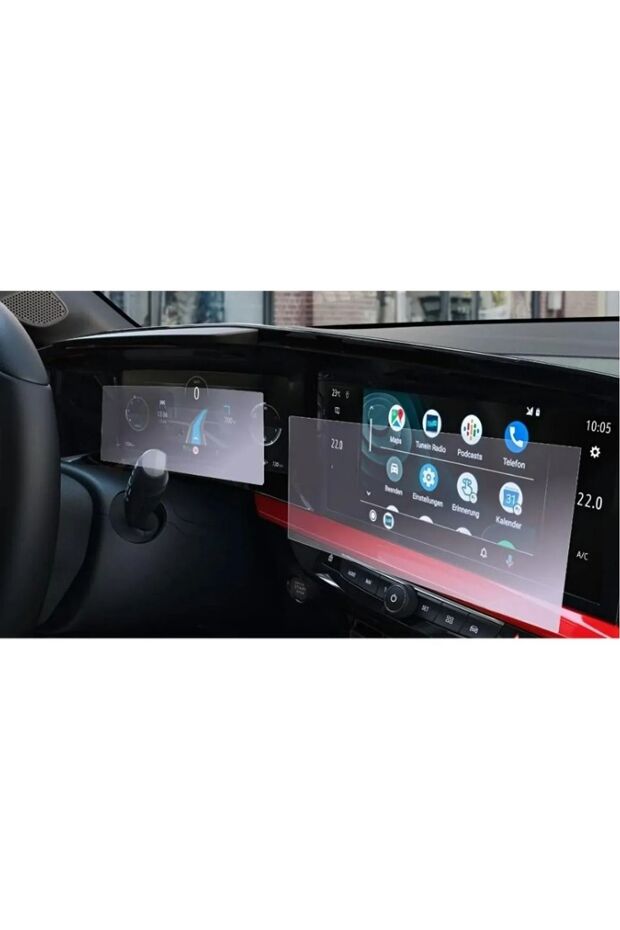 واقي شاشة نانو 9H من Opel Grandland - متوافق مع الوسائط المتعددة والعرض الرقمي 2021-2023